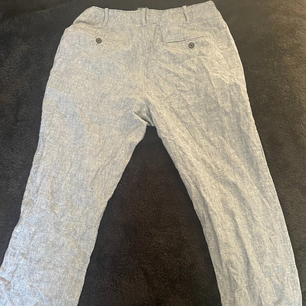 PERRY ELLIS Men’s Linen/Cotton Casual Pants